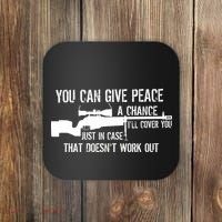 You Can Give Peace A Chance Coaster thumb 0