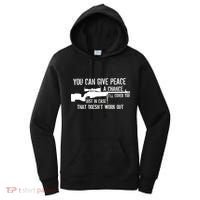 You Can Give Peace A Chance Women's Hoodie thumb 0