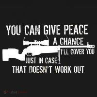 You Can Give Peace A Chance Baby Bodysuit thumb 2