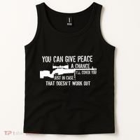 You Can Give Peace A Chance Tank Top thumb 2