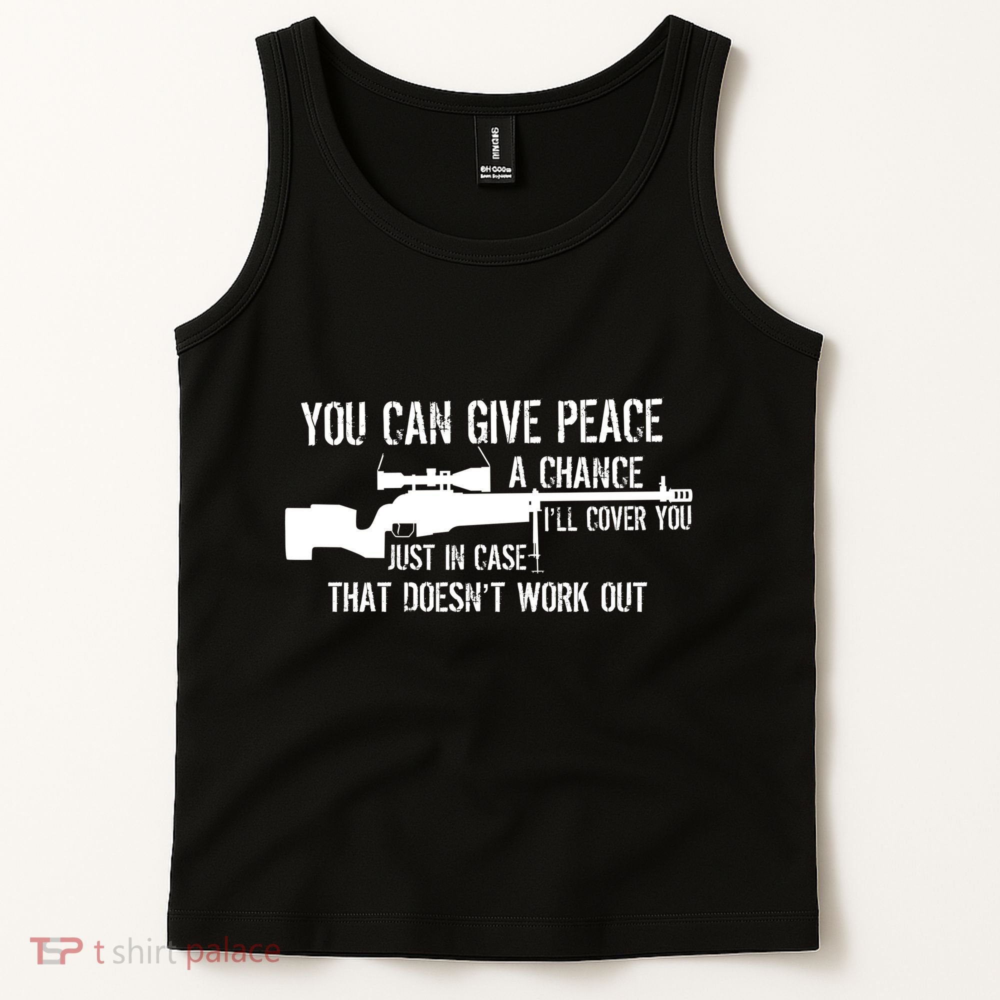 You Can Give Peace A Chance Tank Top