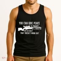 You Can Give Peace A Chance Tank Top thumb 3