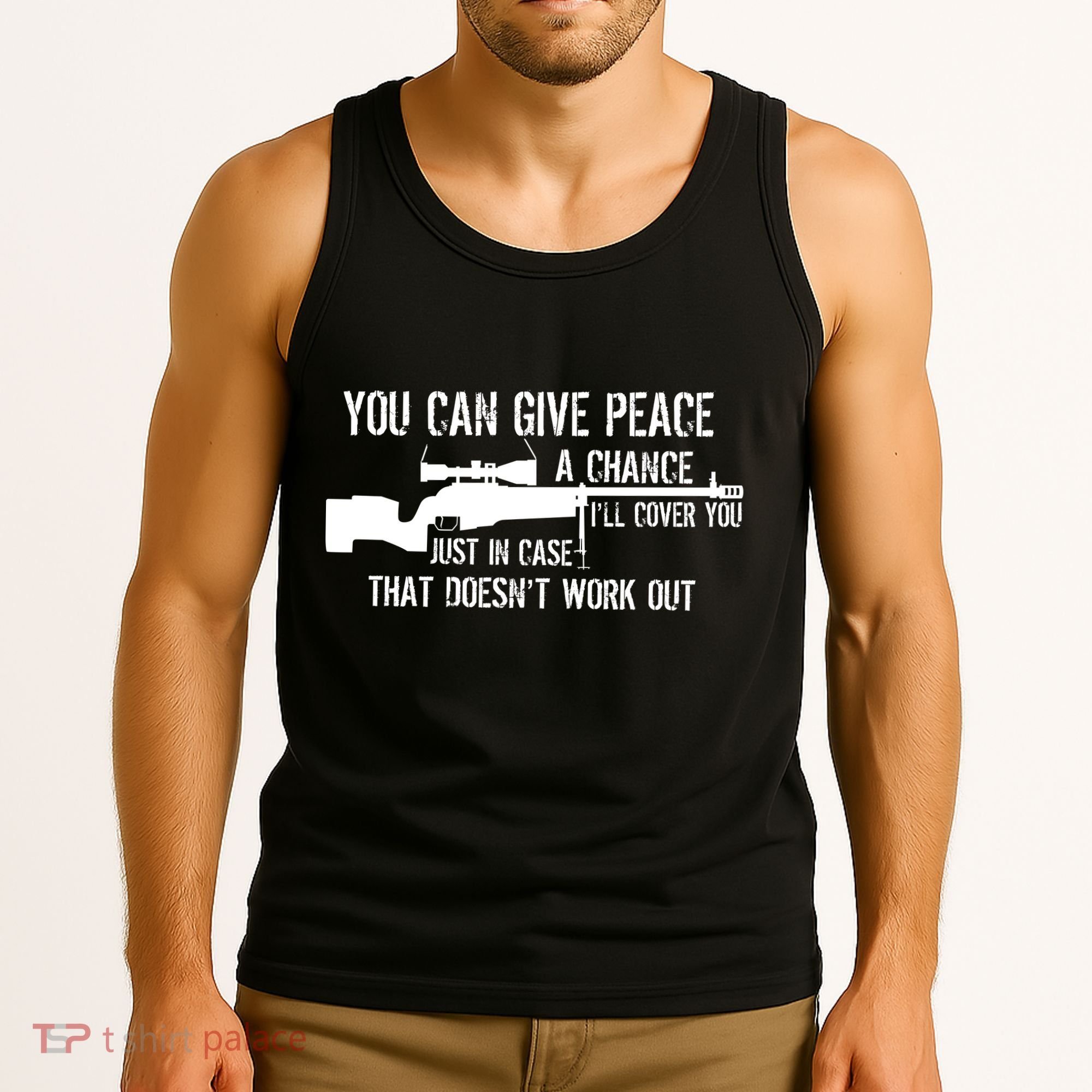 You Can Give Peace A Chance Tank Top