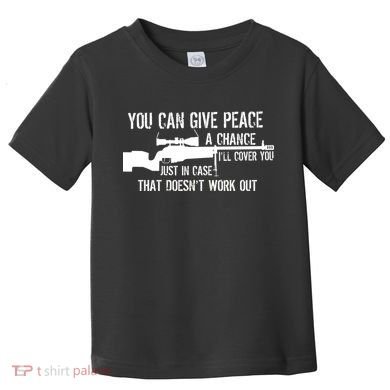 You Can Give Peace A Chance Toddler T-Shirt