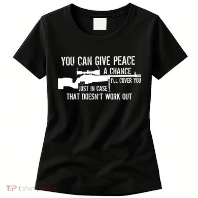 You Can Give Peace A Chance Women's T-Shirt