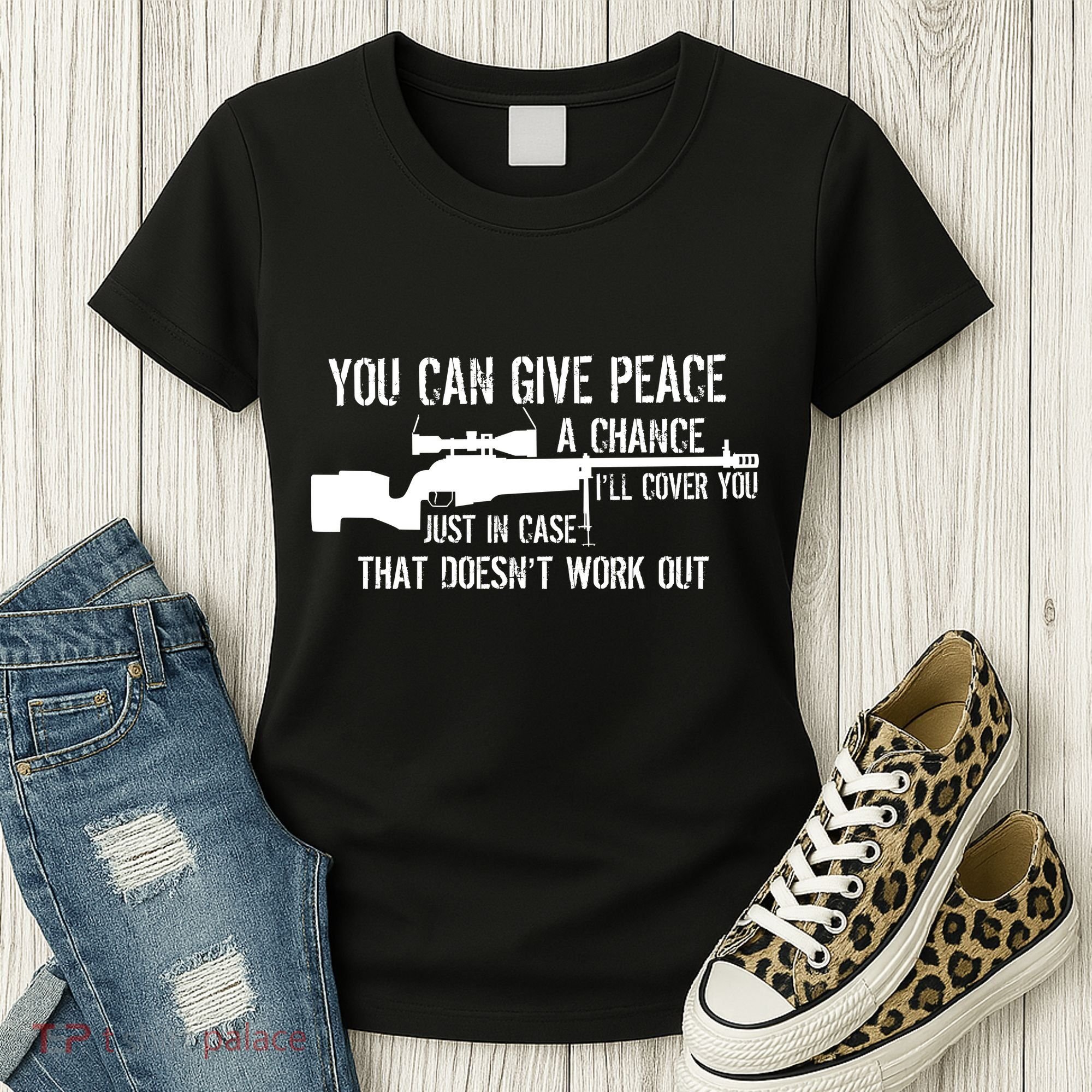 You Can Give Peace A Chance Women's T-Shirt