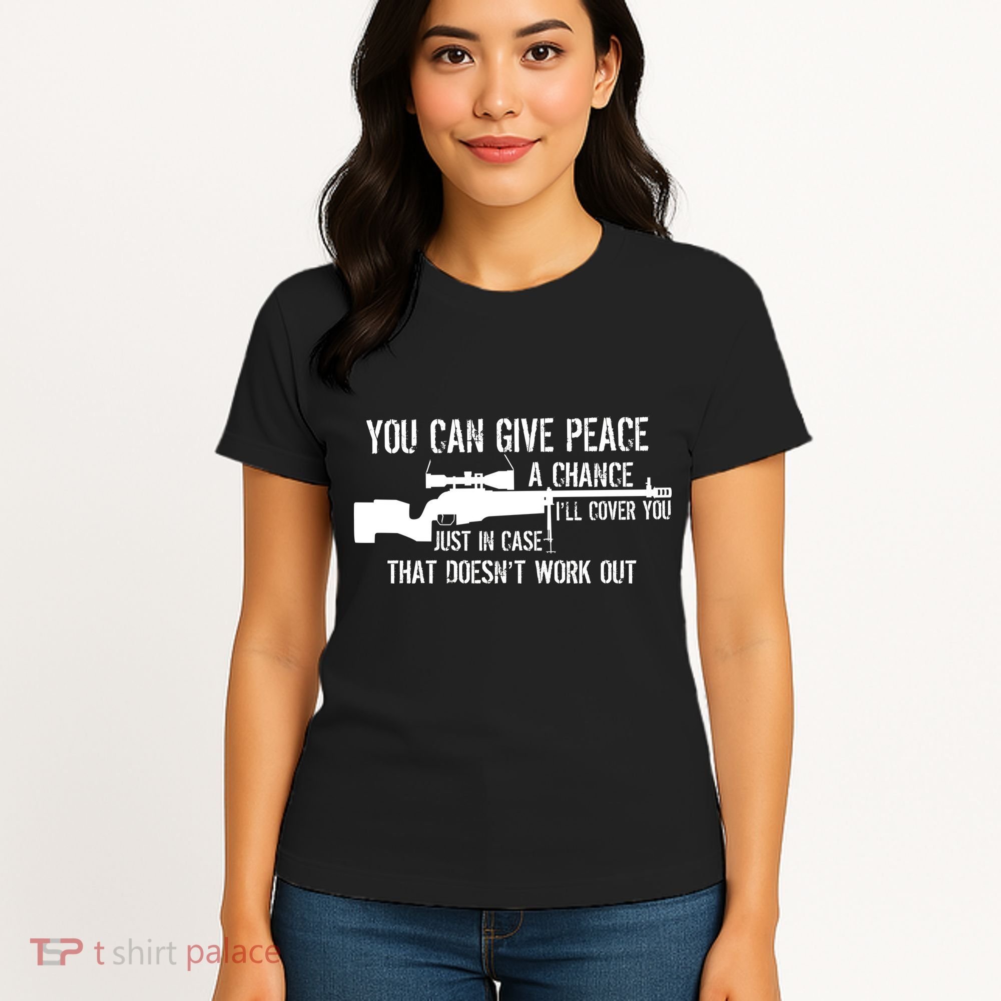 You Can Give Peace A Chance Women's T-Shirt