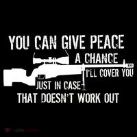 You Can Give Peace A Chance Women's T-Shirt thumb 6