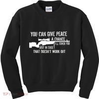 You Can Give Peace A Chance Kids Sweatshirt thumb 0