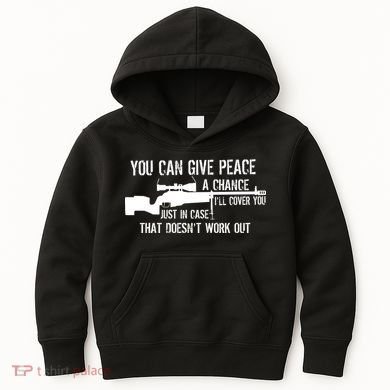 You Can Give Peace A Chance Kids Hoodie