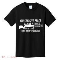 You Can Give Peace A Chance Kids T-Shirt thumb 0