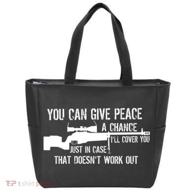 You Can Give Peace A Chance Tote Bag