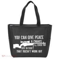You Can Give Peace A Chance Tote Bag thumb 0