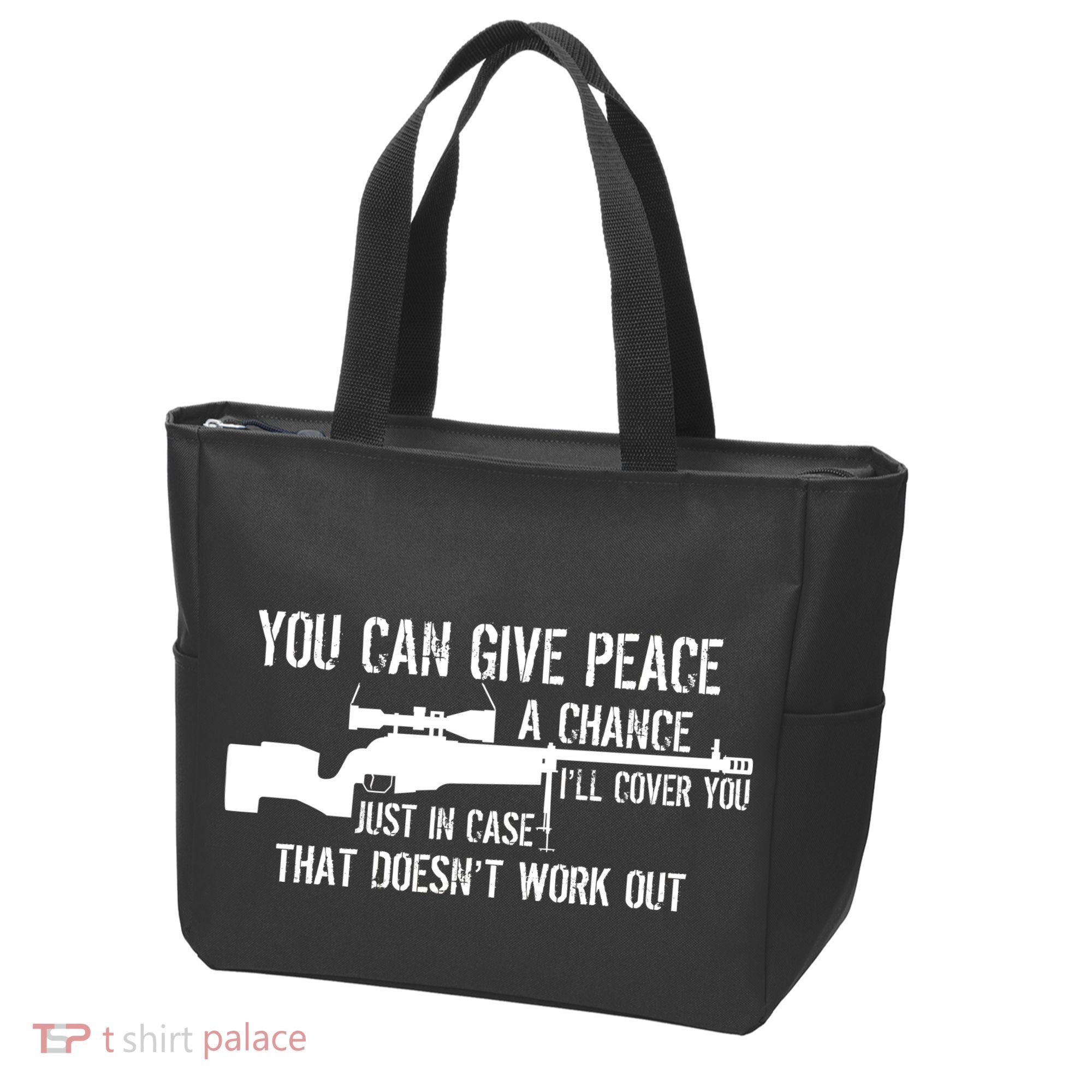 You Can Give Peace A Chance Tote Bag