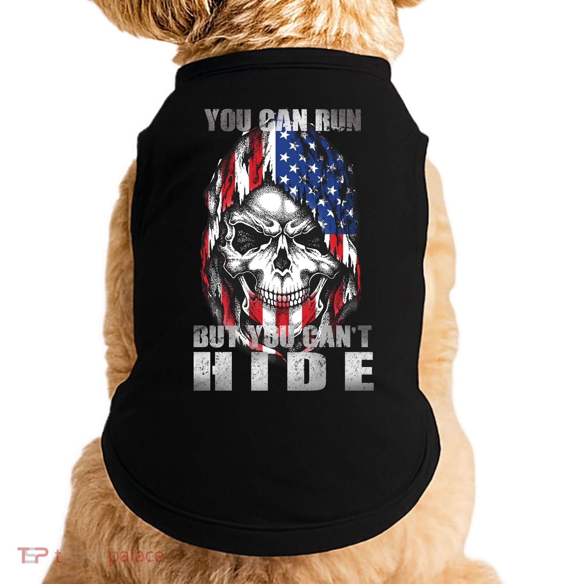 You Can Run But You Can't Hide Doggie Tank