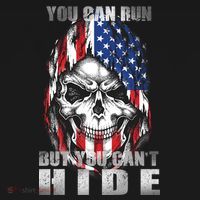 You Can Run But You Can't Hide USA-Made Doggie Bandana thumb 2