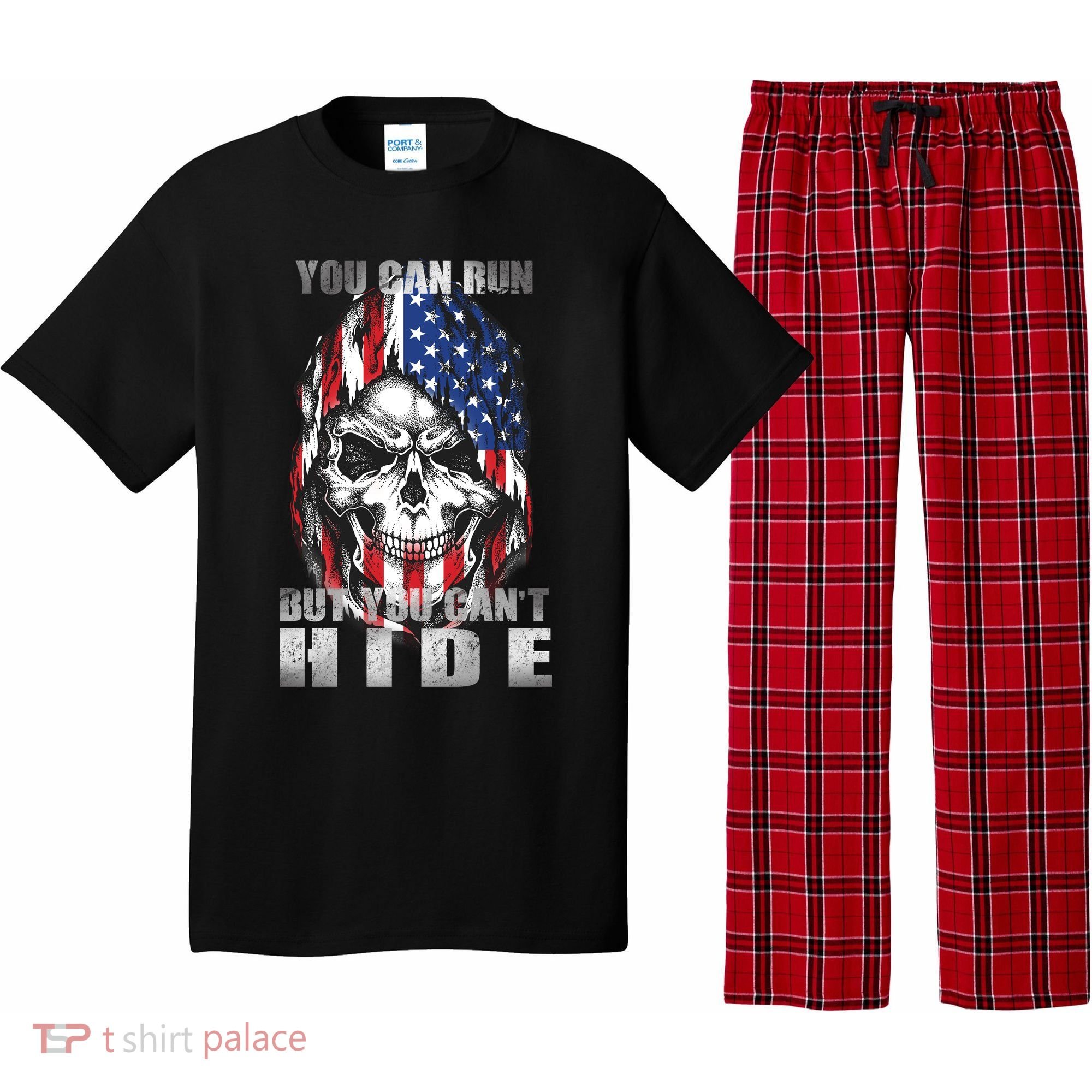 You Can Run But You Can't Hide Pajama Set
