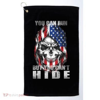 You Can Run But You Can't Hide Golf Towel