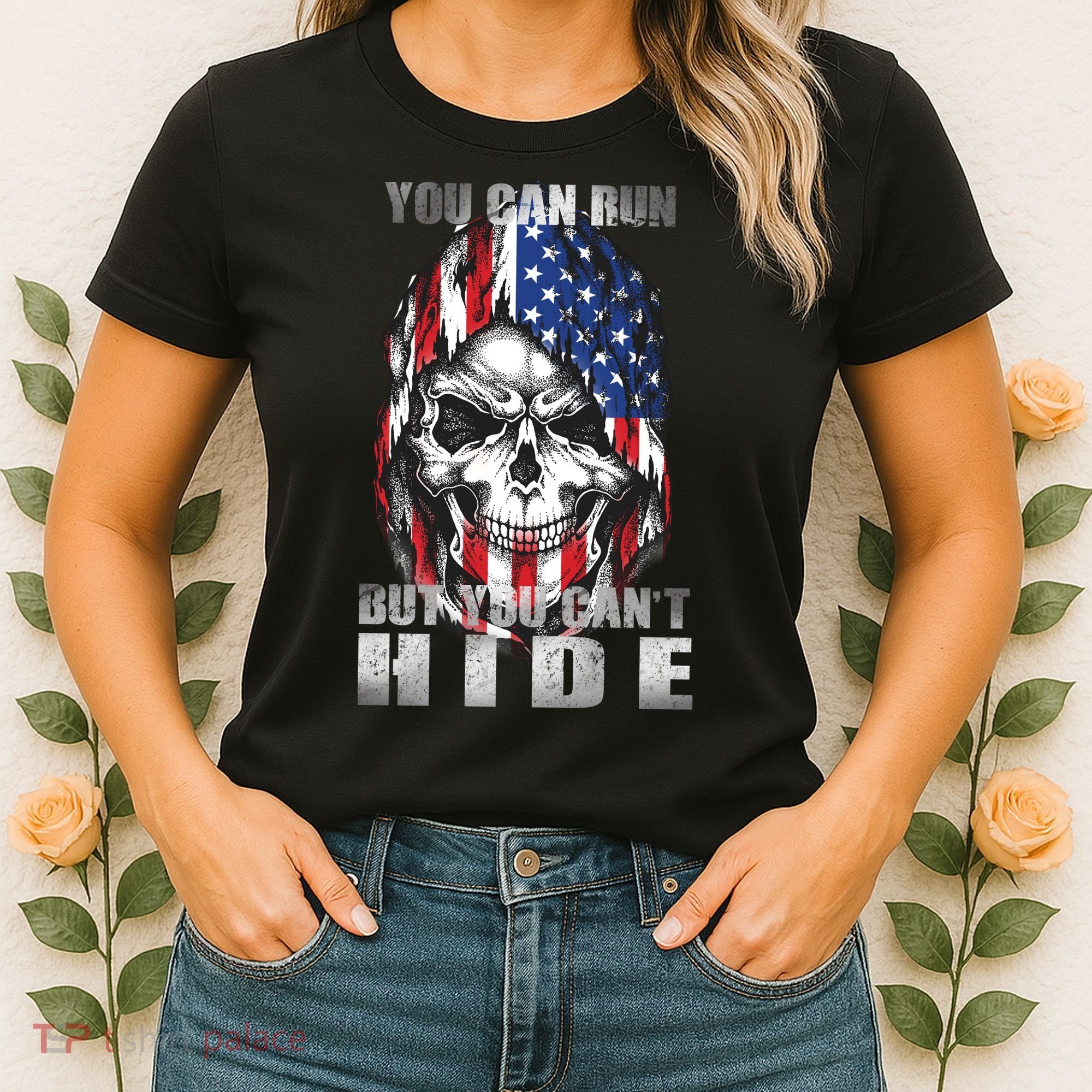 You Can Run But You Can't Hide Women's T-Shirt
