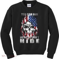 You Can Run But You Can't Hide Kids Sweatshirt thumb 0