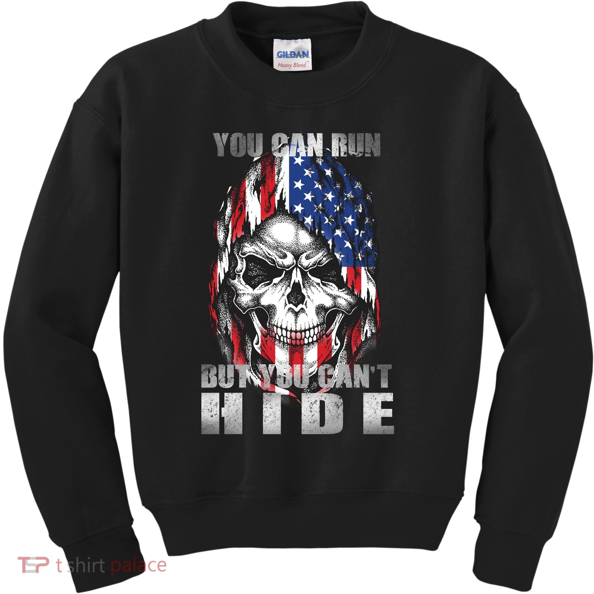 You Can Run But You Can't Hide Kids Sweatshirt