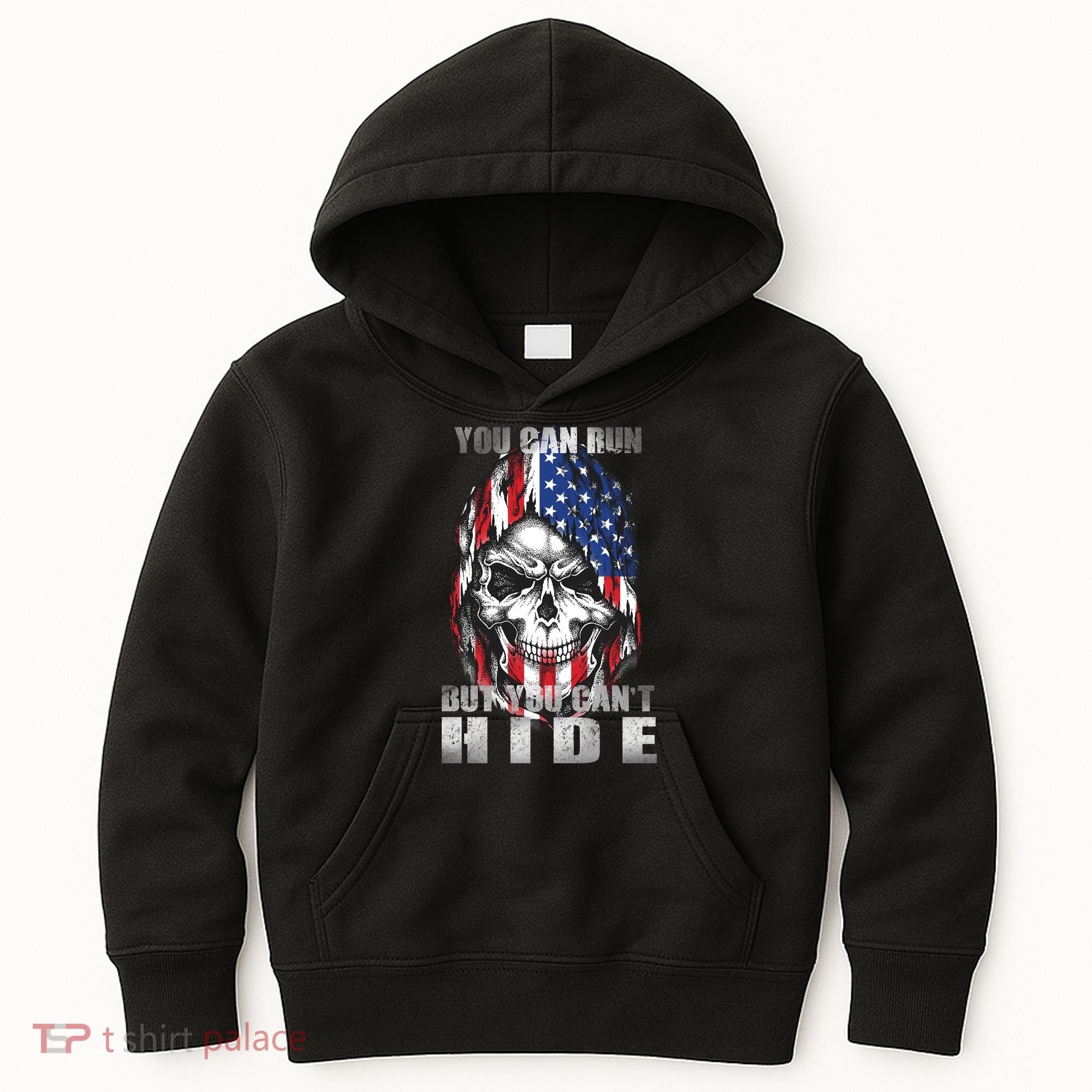 You Can Run But You Can't Hide Kids Hoodie