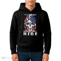 You Can Run But You Can't Hide Kids Hoodie thumb 4