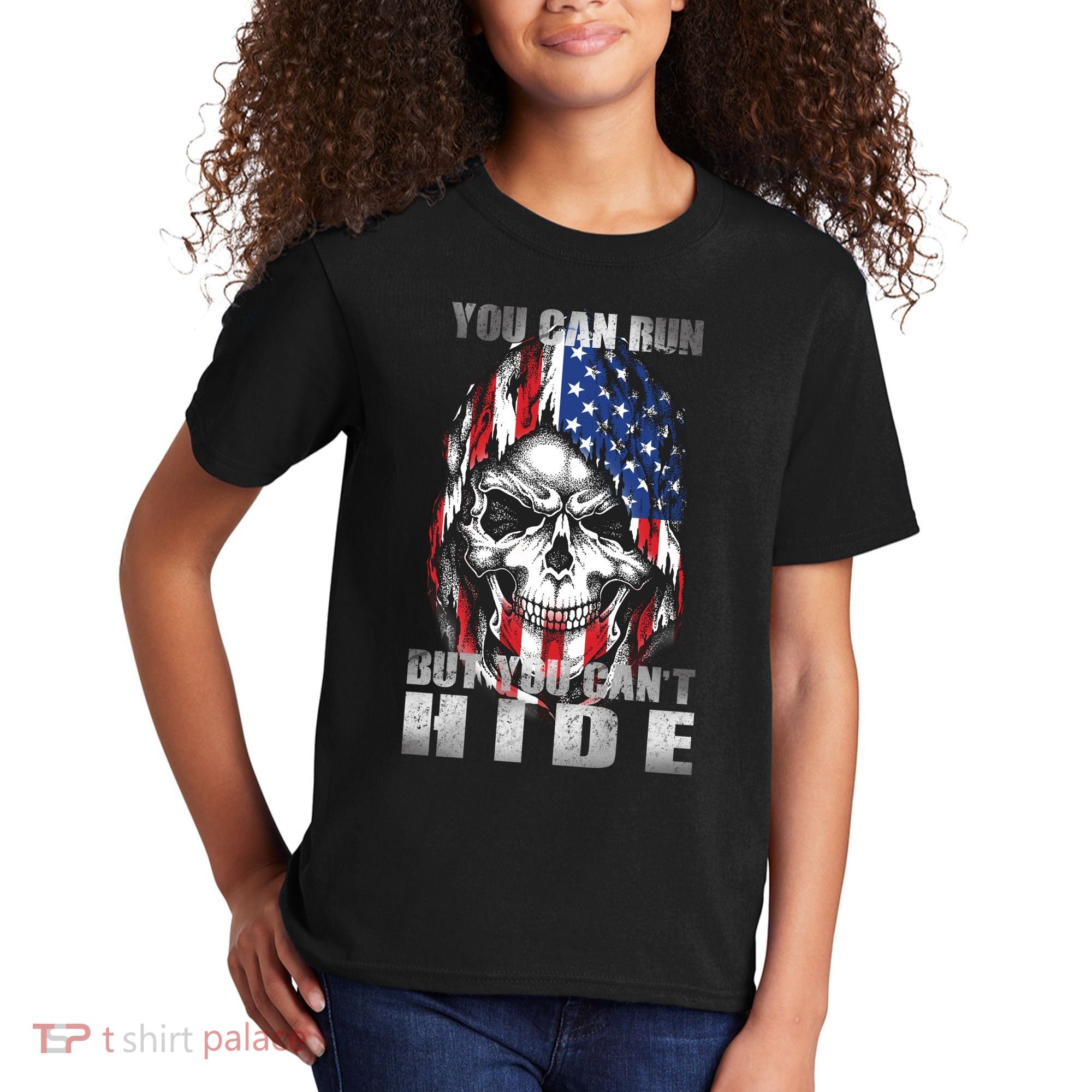 You Can Run But You Can't Hide Kids T-Shirt