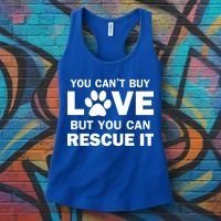 You Can't Buy Love But You Can Rescue It Women's Tank Top thumb 3
