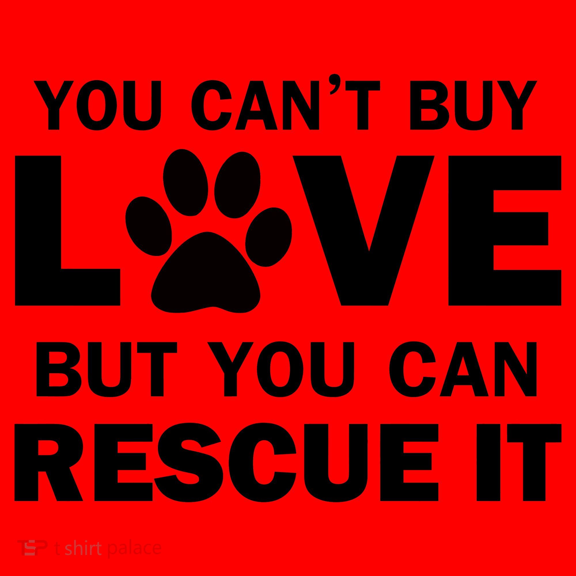 You Can't Buy Love But You Can Rescue It Santa Hat