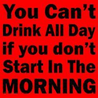 You Can't Drink All Day If You Don't Start In The Morning Santa Hat thumb 1