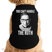 You Can't Handle The Ruth Notorious RBG Ginsburg Doggie Tank thumb 0