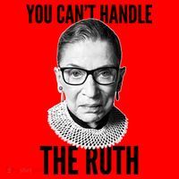You Can't Handle The Ruth Notorious RBG Ginsburg Santa Hat thumb 1