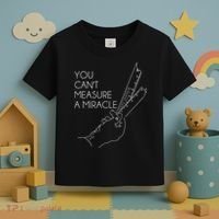 You Can't Measure A Miracle Funny Meme Toddler T-Shirt thumb 3