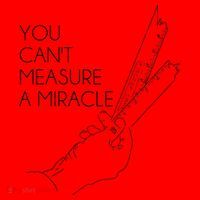 You Can't Measure A Miracle Funny Meme Santa Hat thumb 1