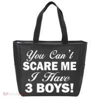 You Can't Scare Me I Have 3 Boys Tote Bag thumb 0