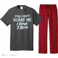 You Can't Scare Me I Have Three Boys Pajama Set thumb 0