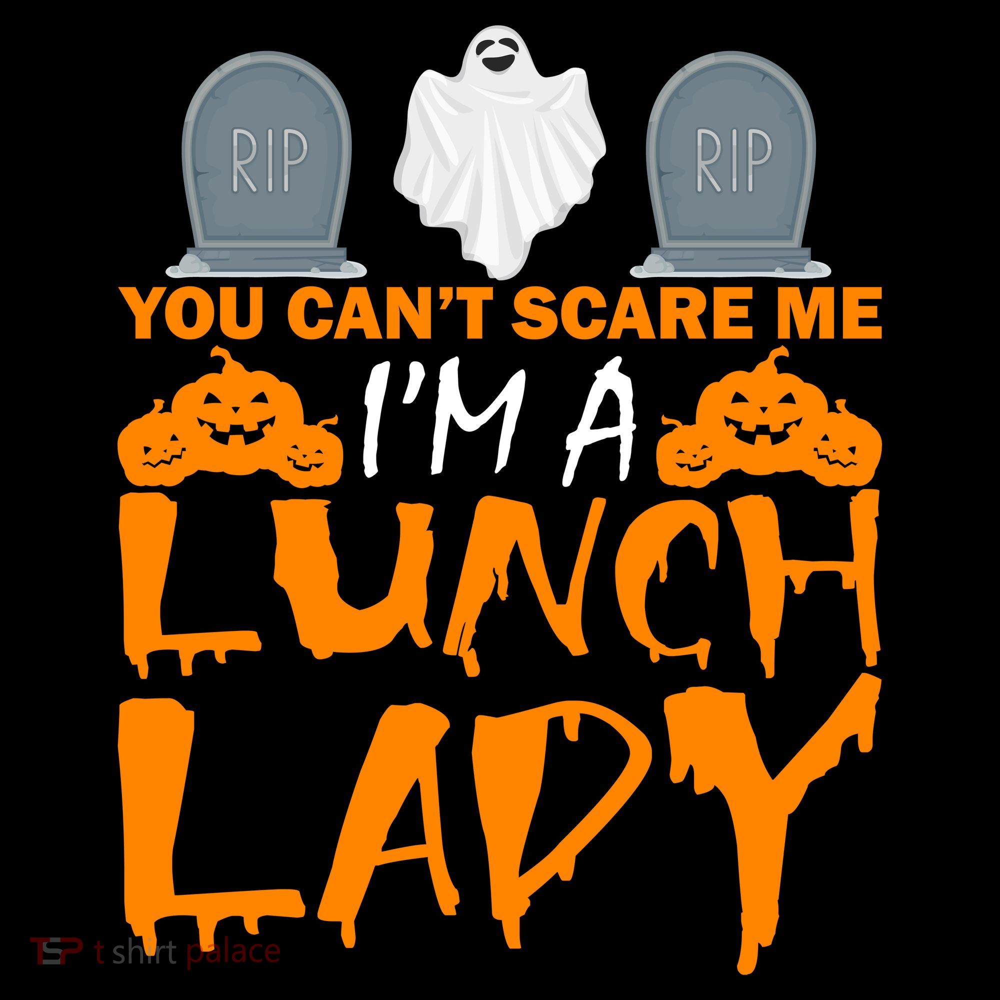 You Can't Scare Me I'm A lunch Lady Women's Tank Top