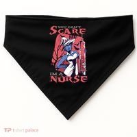 You Can't Scare Me I'm A Nurse USA-Made Doggie Bandana thumb 0