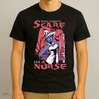 You Can't Scare Me I'm A Nurse T-Shirt thumb 3