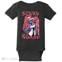 You Can't Scare Me I'm A Nurse Baby Bodysuit thumb 0