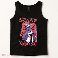 You Can't Scare Me I'm A Nurse Tank Top thumb 2