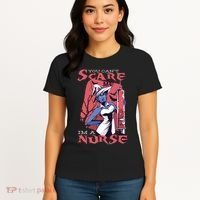 You Can't Scare Me I'm A Nurse Women's T-Shirt thumb 4