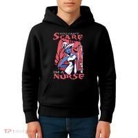 You Can't Scare Me I'm A Nurse Kids Hoodie thumb 4