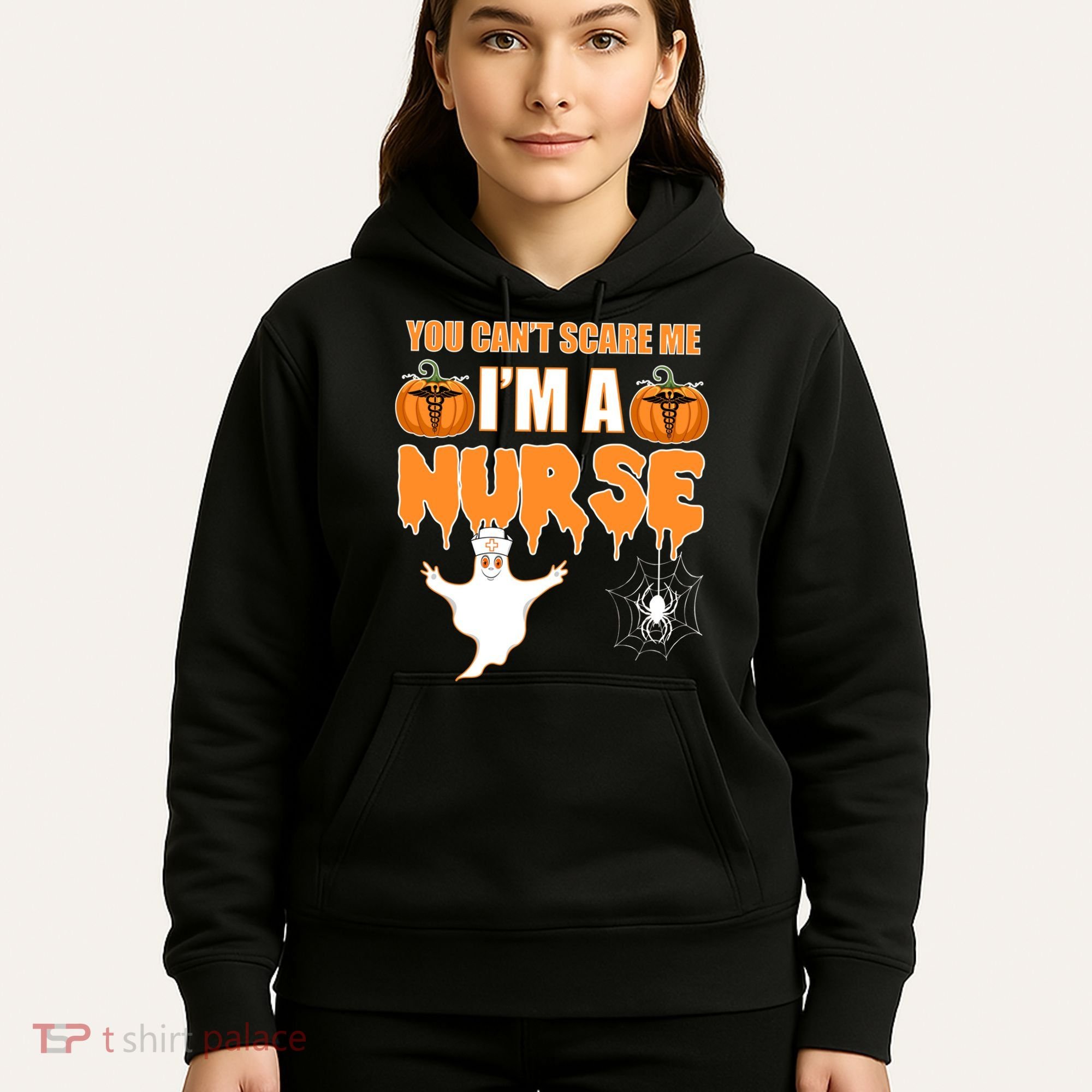 You Can't Scare Me I'm A Nurse Halloween Hoodie