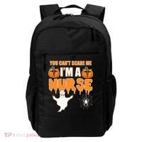 You Can't Scare Me I'm A Nurse Halloween Backpack thumb 0