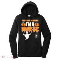 You Can't Scare Me I'm A Nurse Halloween Women's Hoodie thumb 0