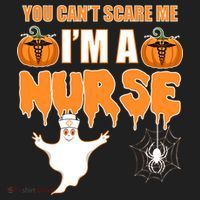 You Can't Scare Me I'm A Nurse Halloween Tumbler thumb 3