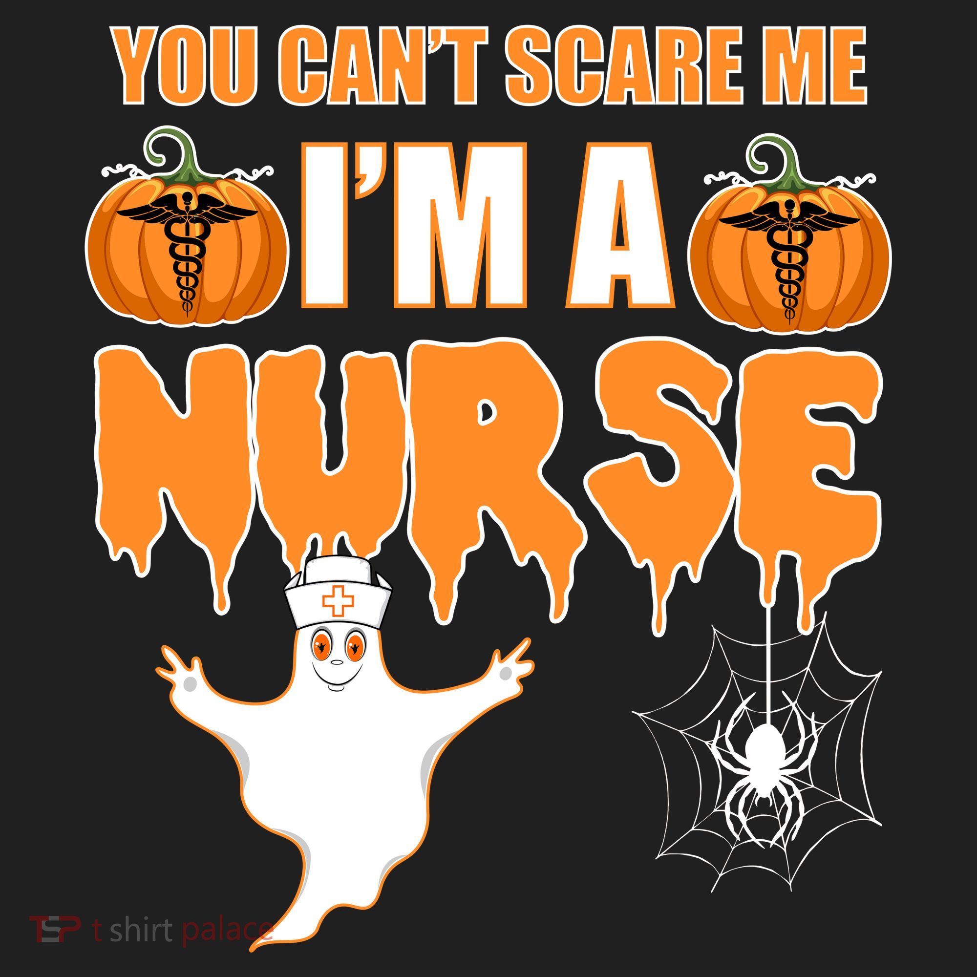 You Can't Scare Me I'm A Nurse Halloween Golf Towel