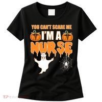 You Can't Scare Me I'm A Nurse Halloween Women's T-Shirt thumb 0